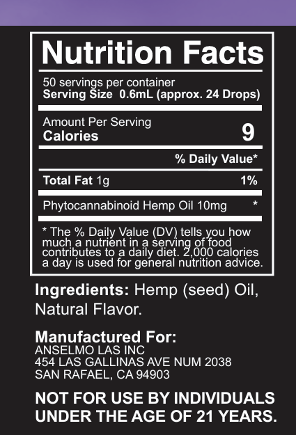 500mg CBD Hemp Oil