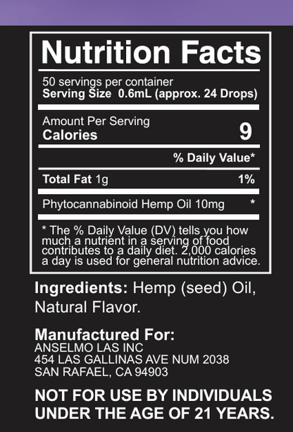 500mg CBD Hemp Oil